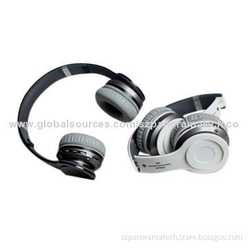 Overhead Design A2DP Stereo Headset, 3.5mm Audio Input, TF Card Supported, Fashionable Design